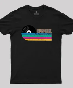 Alternative view of Retro WSQK Geek T-Shirt