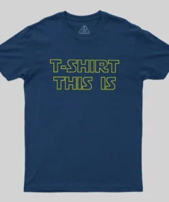 Alternative view of T Shirt This Is Geek T-Shirt