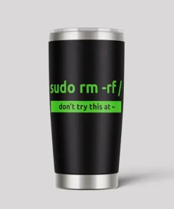 Sudo Linux Programming Command 20oz tumbler