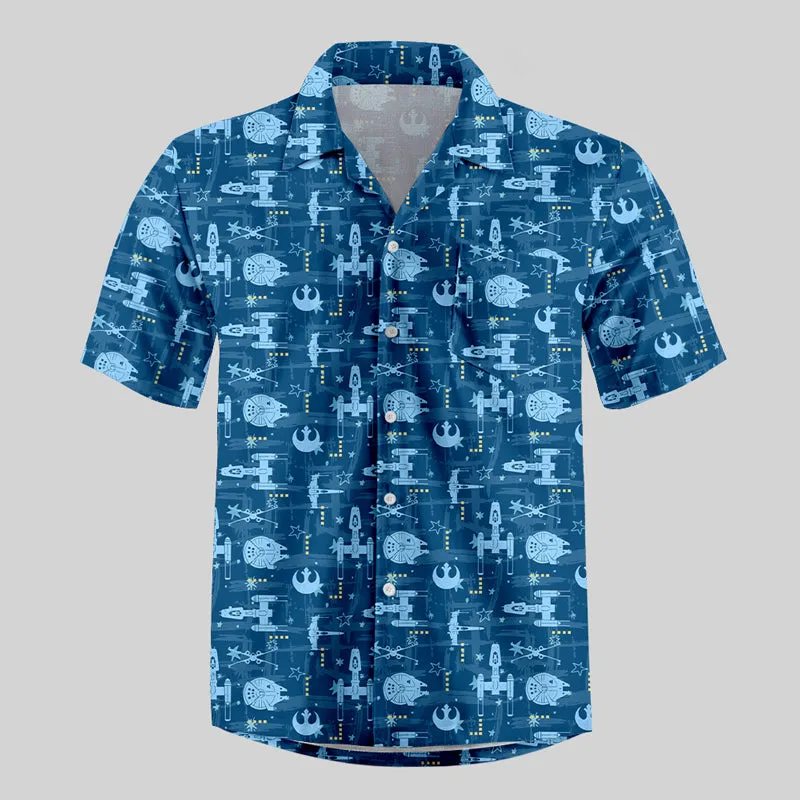 Space Odyssey Button Up Pocket Shirt - Image 2