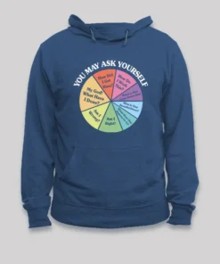 Alternative view of You May Ask Yourself Geek Hoodie