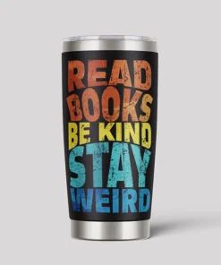 Read Books Be Kind 20oz Tumbler