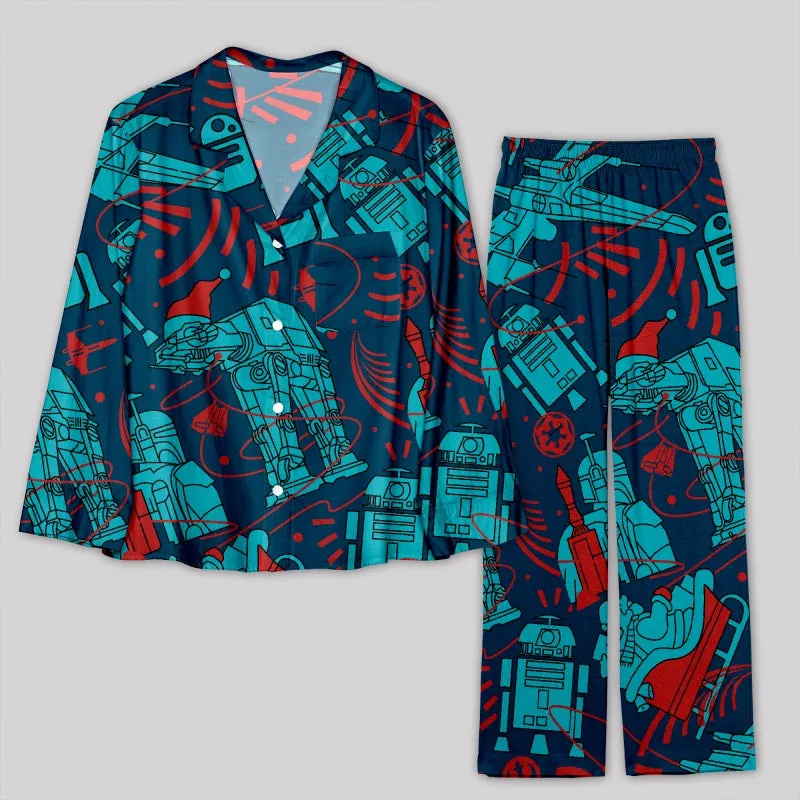Christmas Scifi Wars Pajama Sets - Image 2