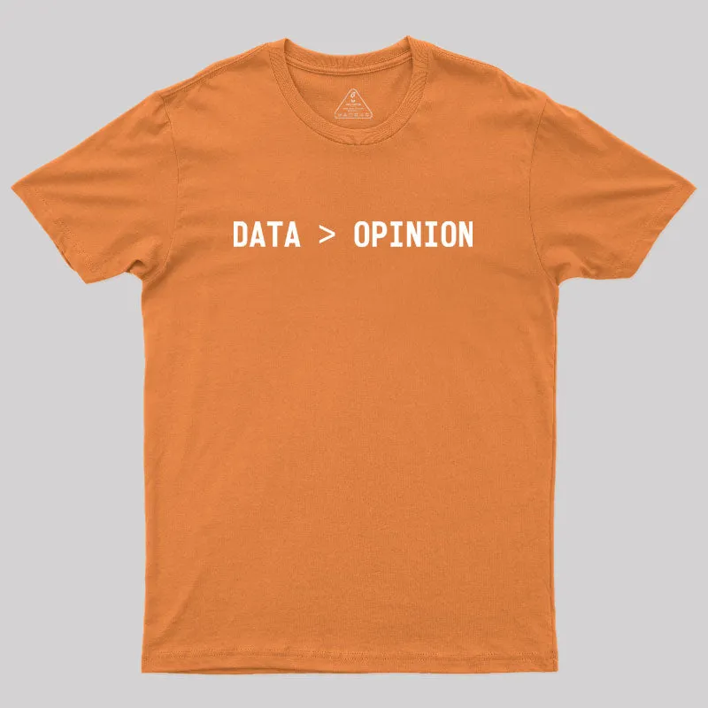 DATA > OPINION Geek T-Shirt - Image 6