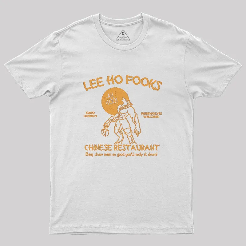 Lee Ho Fooks Chinese Restaurant Geek T-Shirt - Image 8