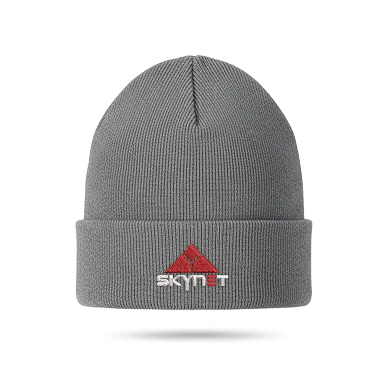 Skynet Core Geek Embroidered Beanie - Image 2