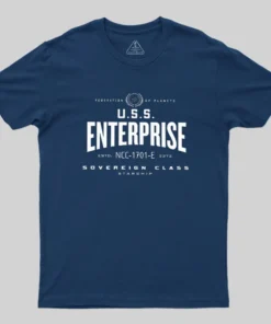 U.S.S. Enterprise-E Geek T-Shirt