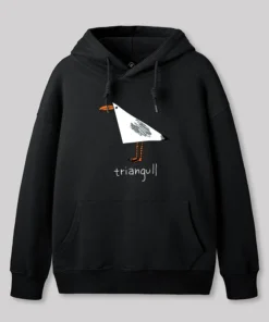 Alternative view of Triangull Nerd Hoodie