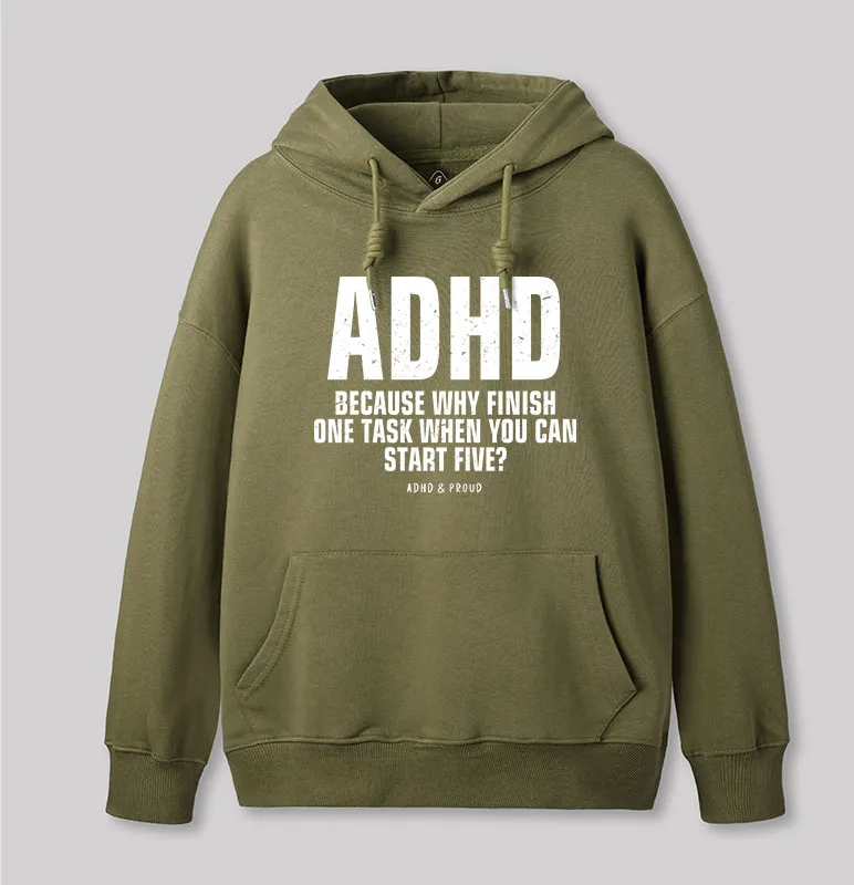 ADHD Geek Hoodie - Image 4