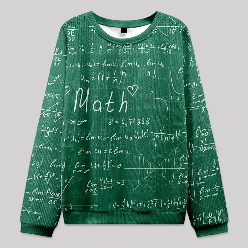 Love Math Fuzzy Fleece Sweatshirt