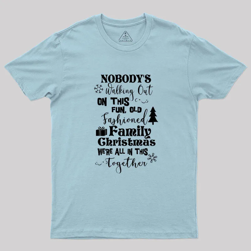Old Fashioned Family Christmas Geek T-Shirt - Image 10