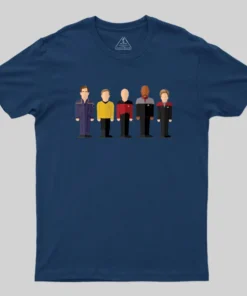 Alternative view of Captains Geek T-Shirt