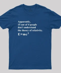 Alternative view of Parody The Relativity Theory Math Physics Humor T-Shirt