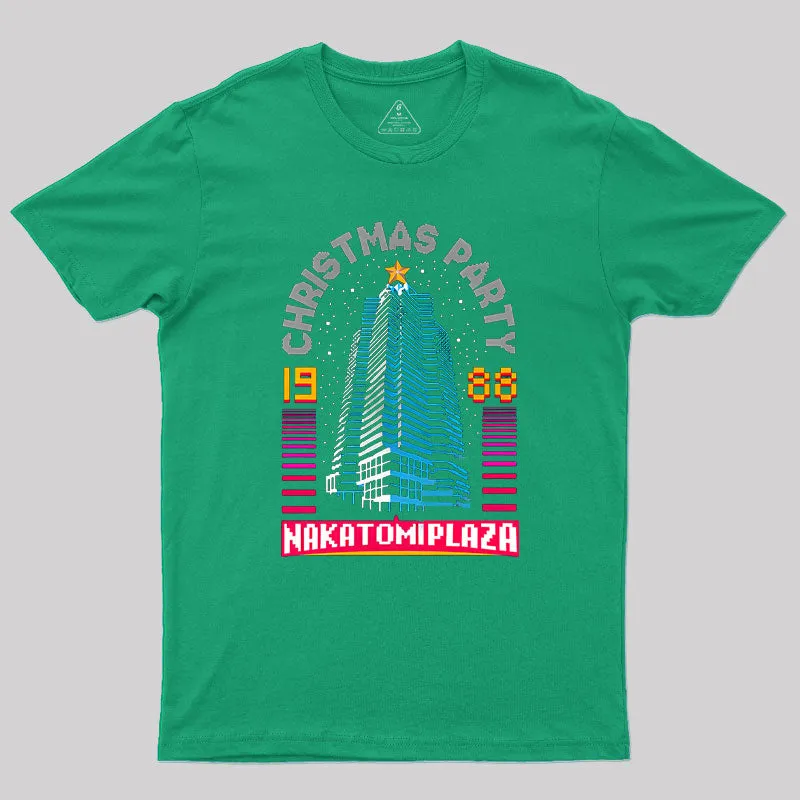 Nakatomi Party 88 Geek T-Shirt - Image 9