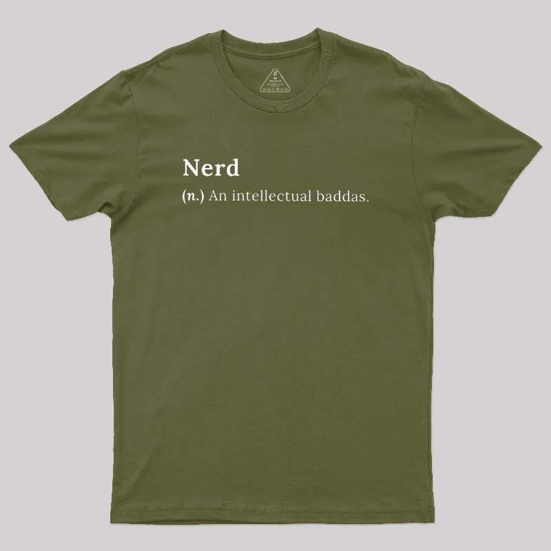 Nerd Definition Geek T-Shirt - Image 3