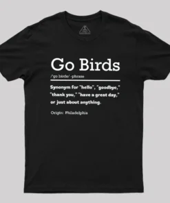 Alternative view of Go Birds Geek T-Shirt
