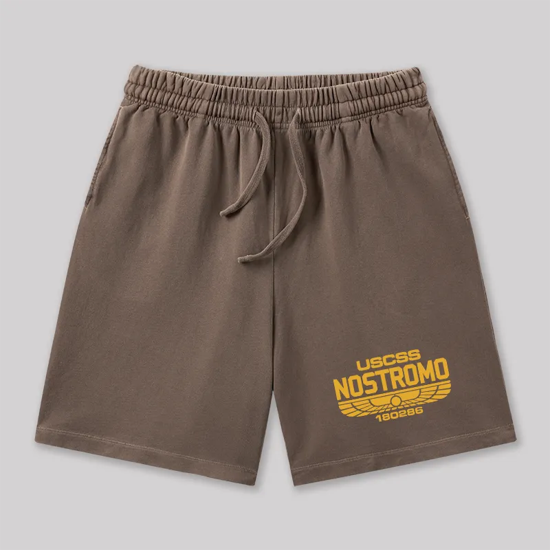 Uscss Nostromo Geeky Washed Shorts - Image 7