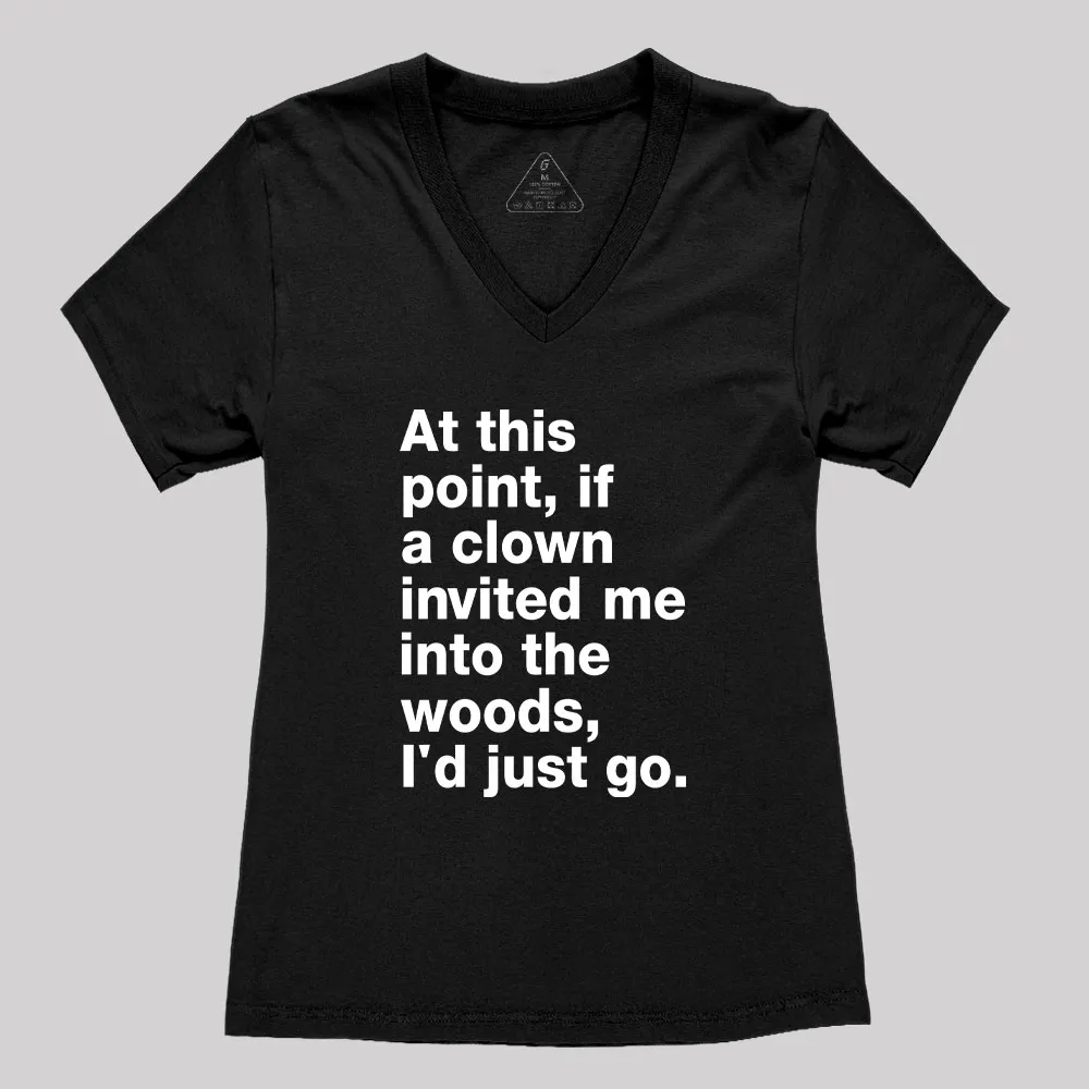 At This Point Geek Women's V-Neck T-shirt