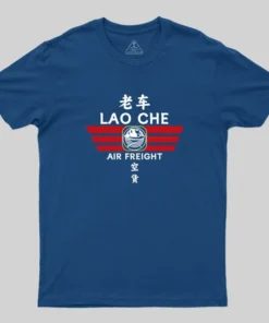 Alternative view of Lao Che Air Freight-Indiana Jones T-Shirt