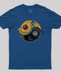 Alternative view of Bring Balance to The Force Geek T-Shirt