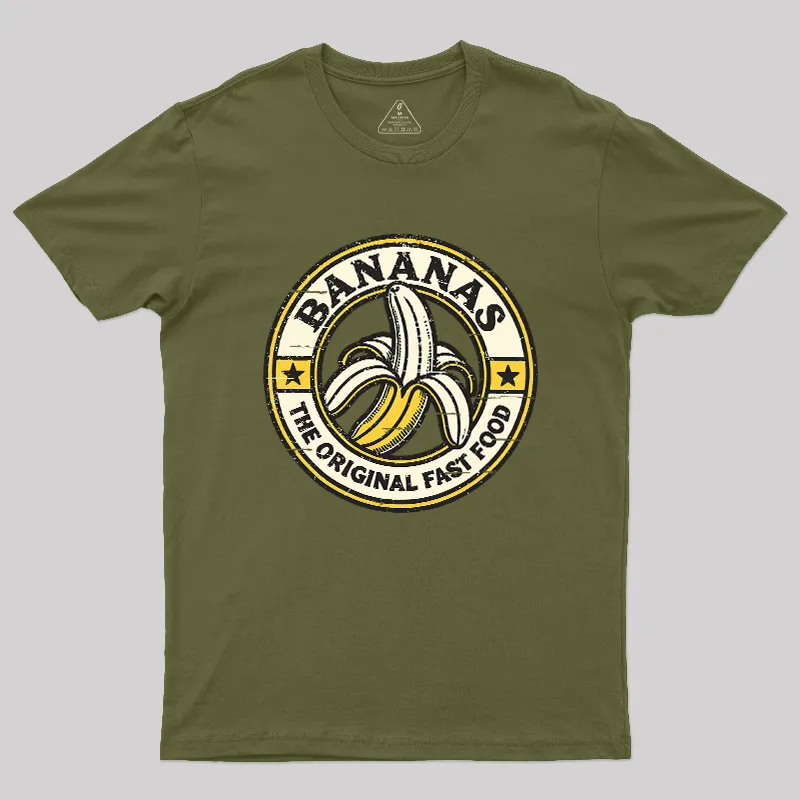 Bananas - The original Fast Food T-Shirt - Image 3