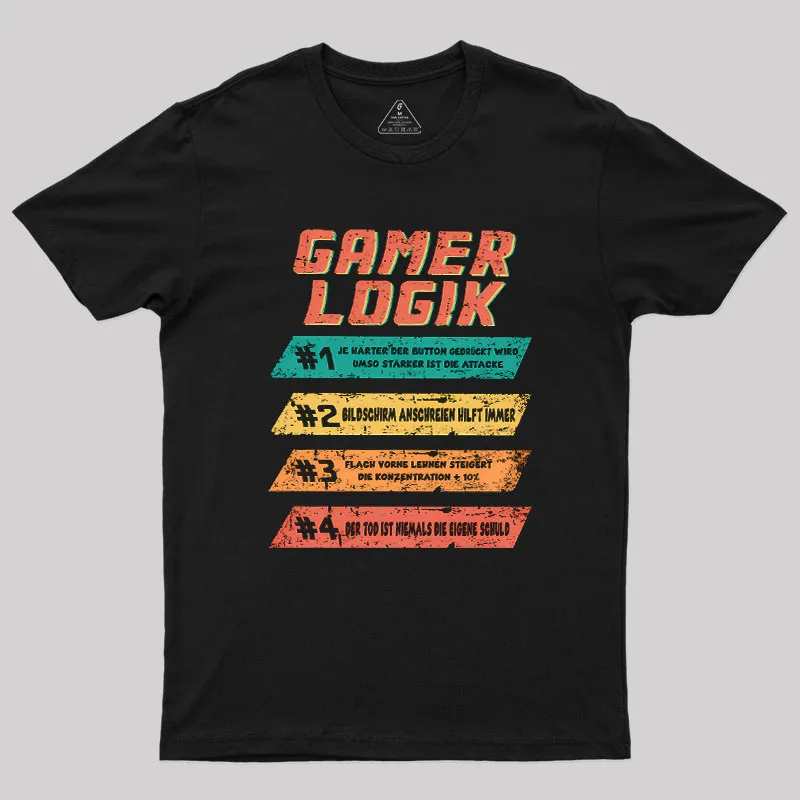 Gamer Logik Geek T-Shirt