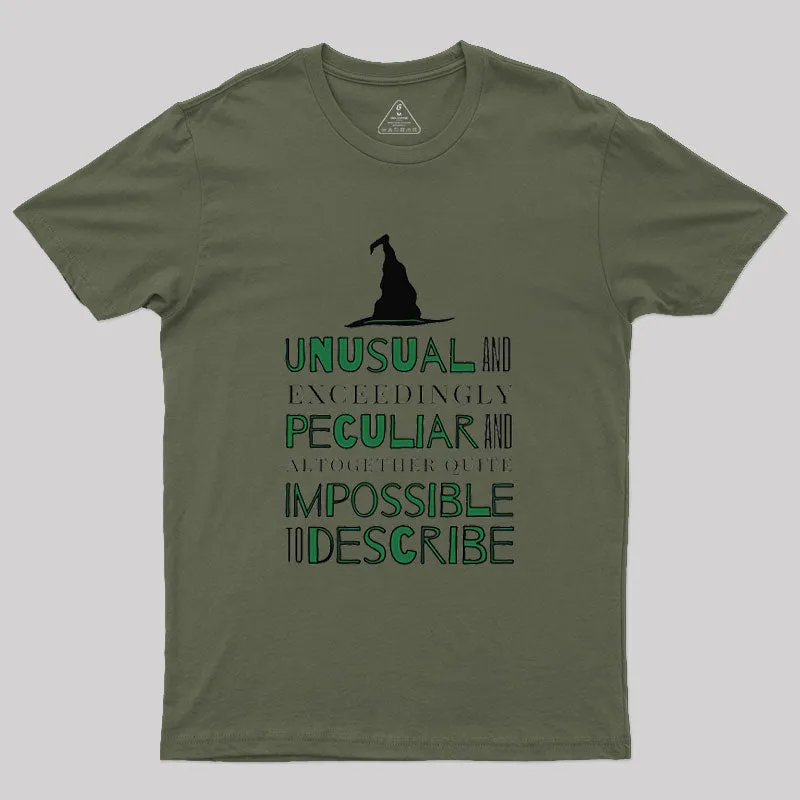Unusual And Exceedingly Peculiar Geek T-Shirt - Image 3