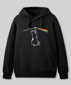 Funny Cat Geek Hoodie