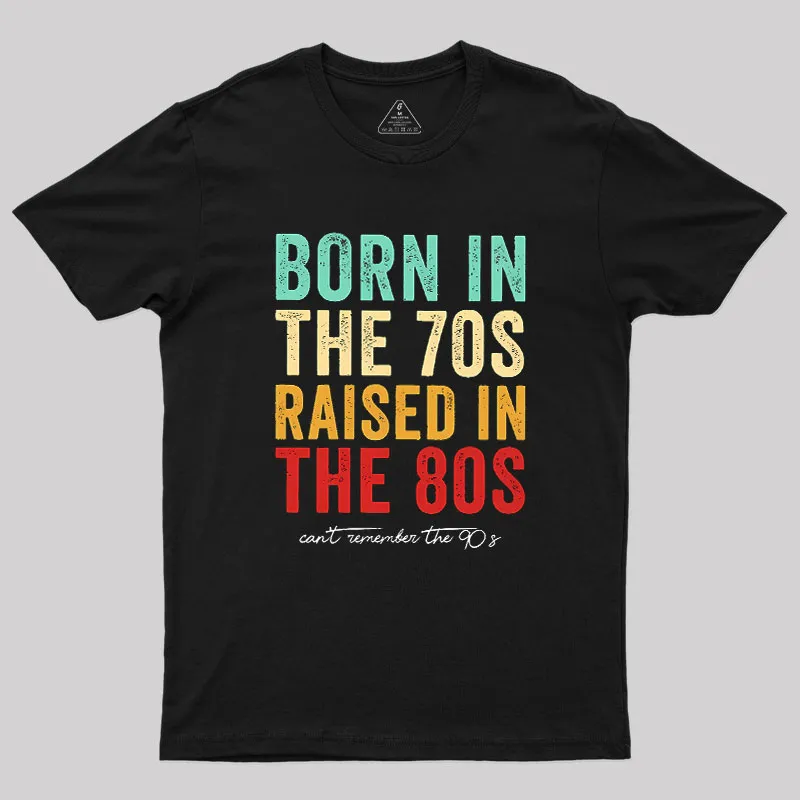 Raised In The 80s Geek T-Shirt - Image 2
