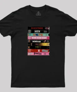 Alternative view of Mix terror VHS Geek T-Shirt
