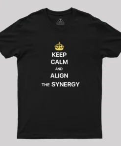 Alternative view of ALIGN THE SYNERGY Geek T-Shirt