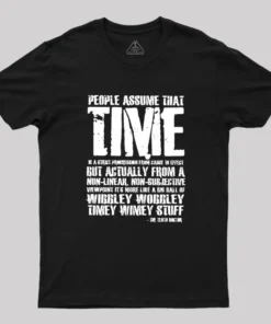 Alternative view of Wibley Wobbley Timey Wimey Geek T-Shirt