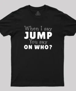 Alternative view of Jump Geek T-Shirt