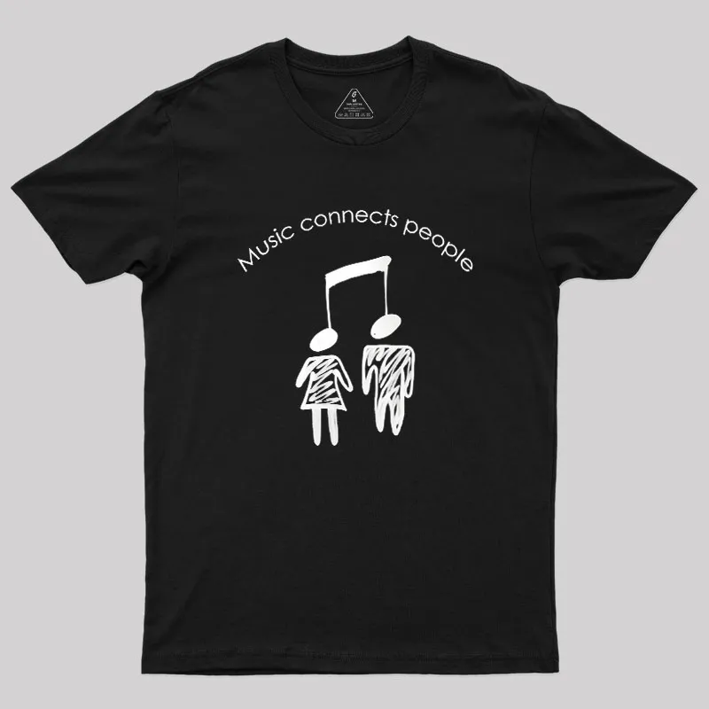 Music Contact People Geek T-Shirt