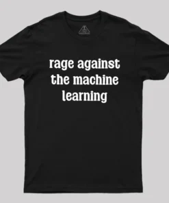 Alternative view of Machine Learning Geek T-Shirt