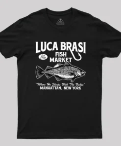 Luca Brasi Fishing Charters Geek T-Shirt
