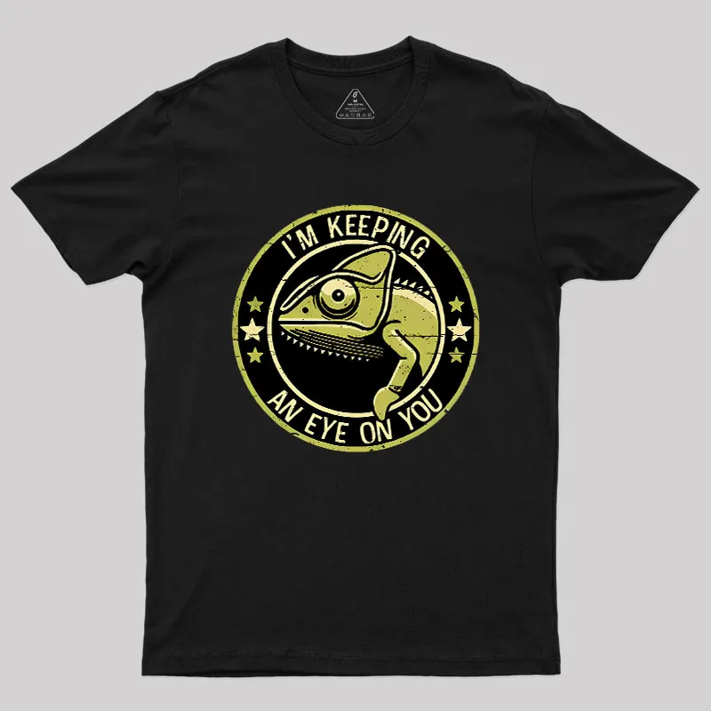 Keeping An Eye On You Geek T-Shirt - Image 2