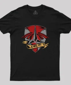 Alternative view of Q'Apla Tattoo Geek T-Shirt