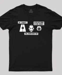 Three Robots Geek T-Shirt