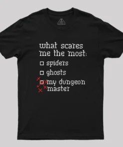 What Scares Me The Most Geek T-Shirt