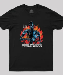Terminator Robot Geek T-Shirt