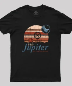 Retro Space Odyssey Geek T-Shirt