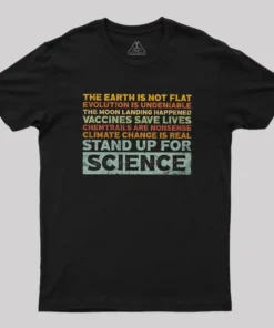 Stand Up For Science Geek T-Shirt