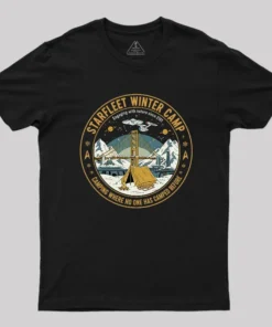 Starfleet Winter Camp Geek T-Shirt
