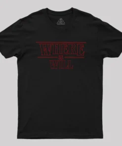 Alternative view of Where Is Will Geek T-Shirt