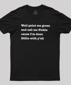 Alternative view of Dill With You Geek T-Shirt