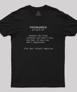 Programmer Definition Geek T-Shirt