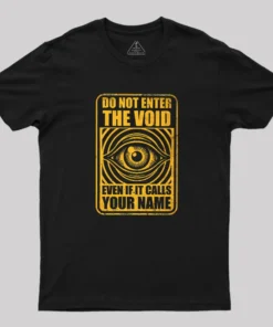 Horror Signs Call Void Spooky Geek T-Shirt
