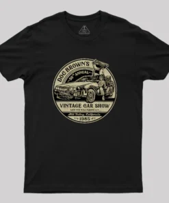 Vintage Car Show Geek T-Shirt