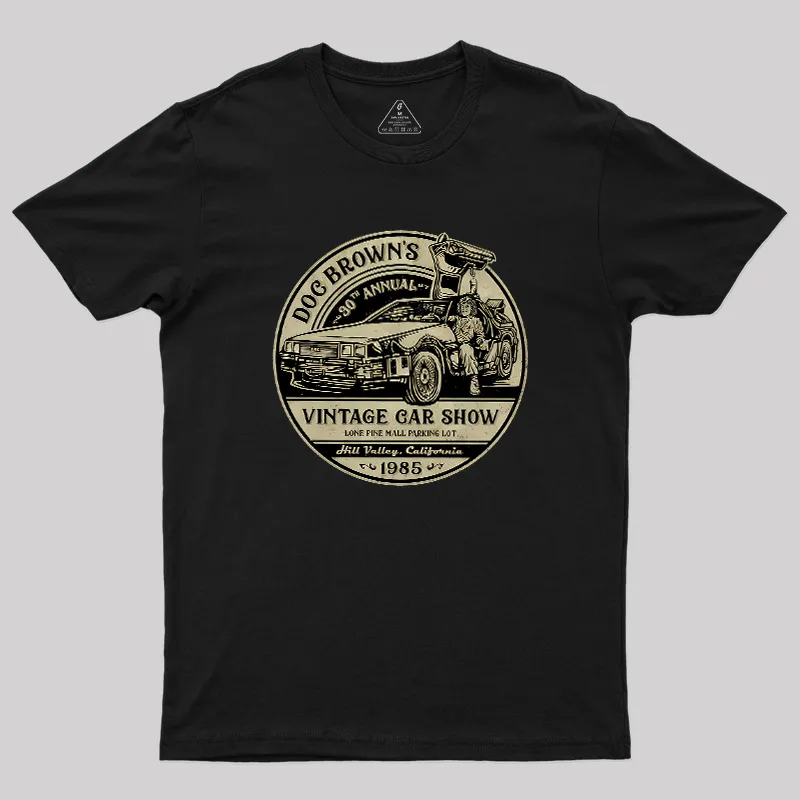 Vintage Car Show Geek T-Shirt